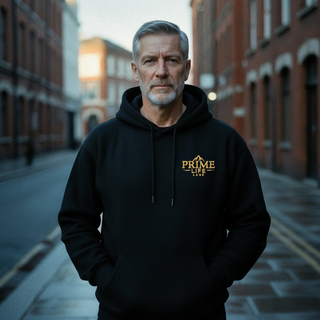 Hoodie worn — street
