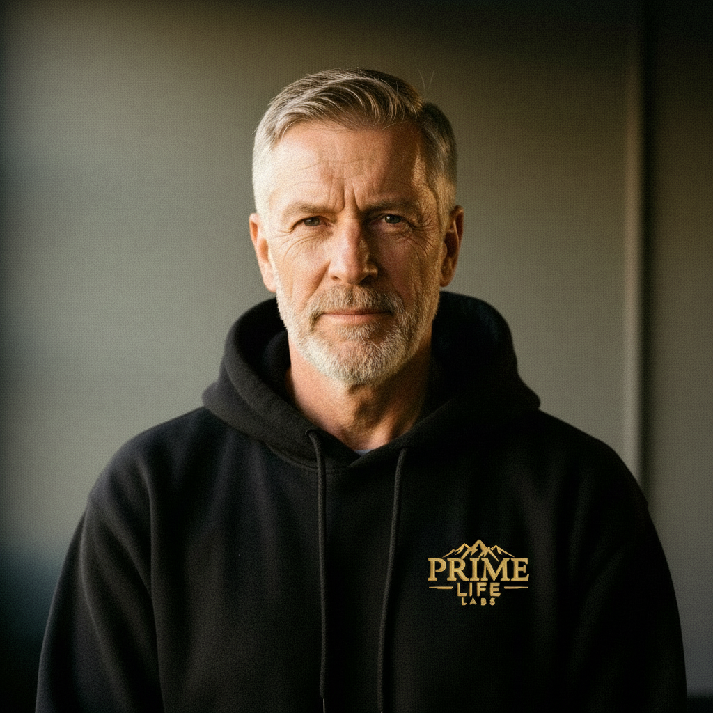 Hoodie worn — portrait