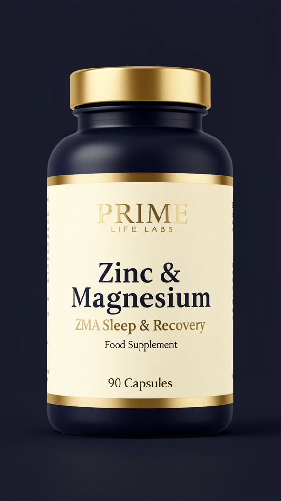 ZMA supplement bottle