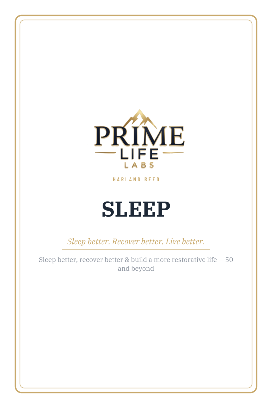 Sleep and Restoration