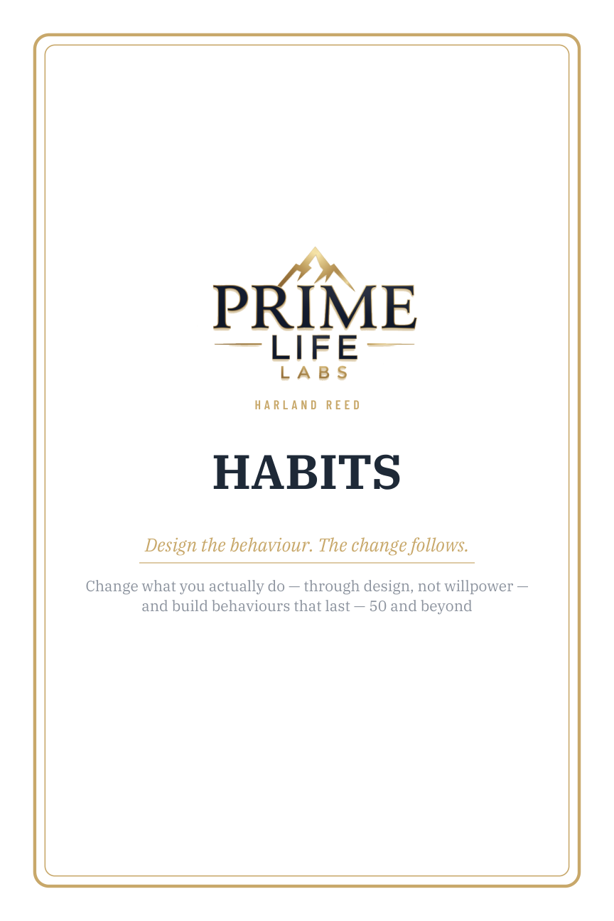 Habits and Behaviour Change