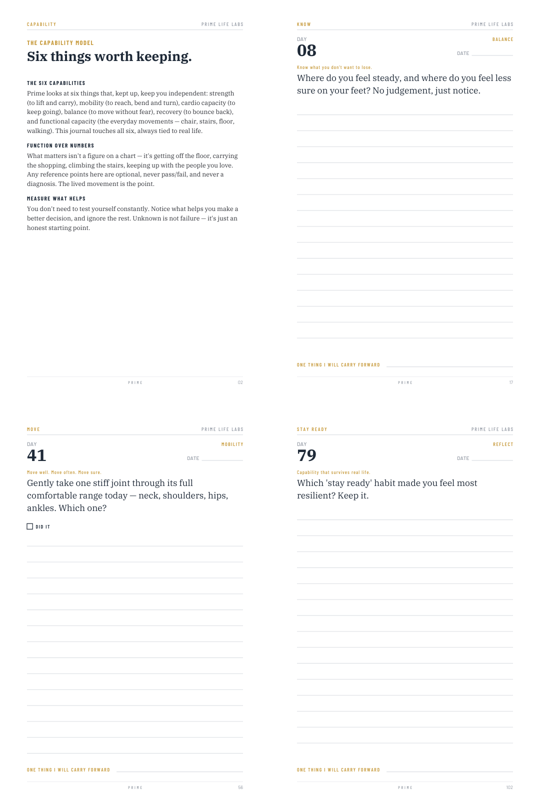 Capability inside pages